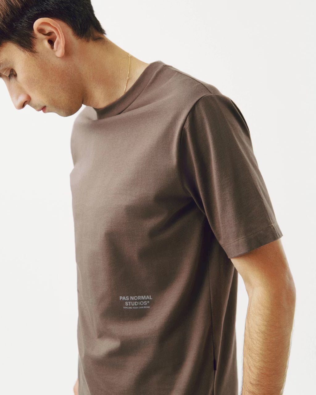 Pas Normal Studios //Off-Race T-Shirt Ash Brown
