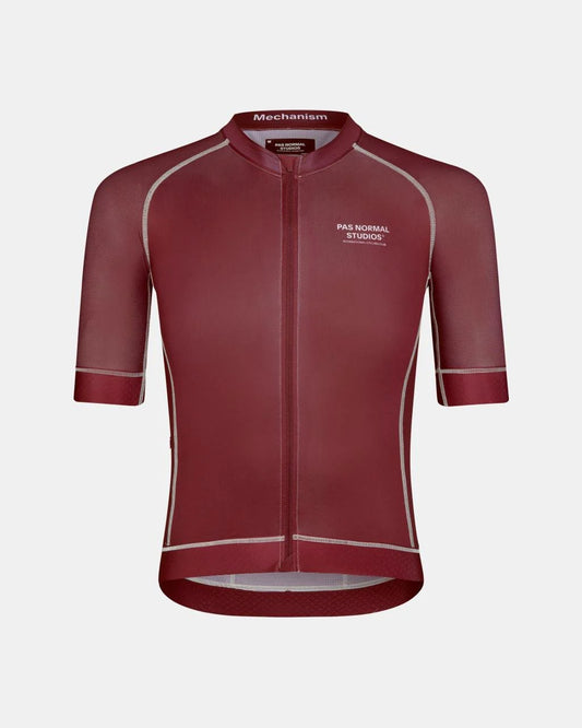 Pas Normal Studios //Men's Mechanism Jersey - Burgundy