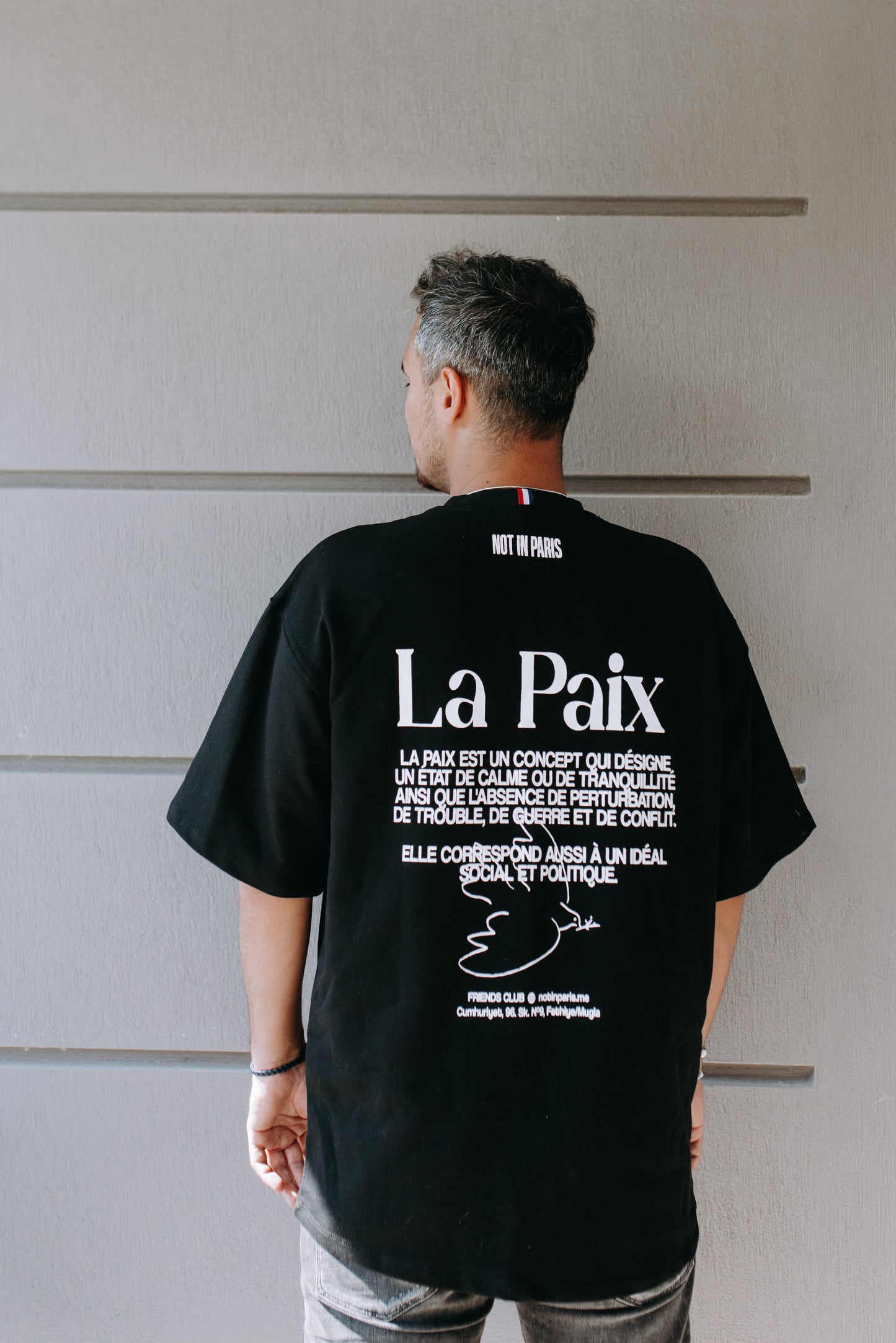 Not in Paris // La Paix Unisex Tee