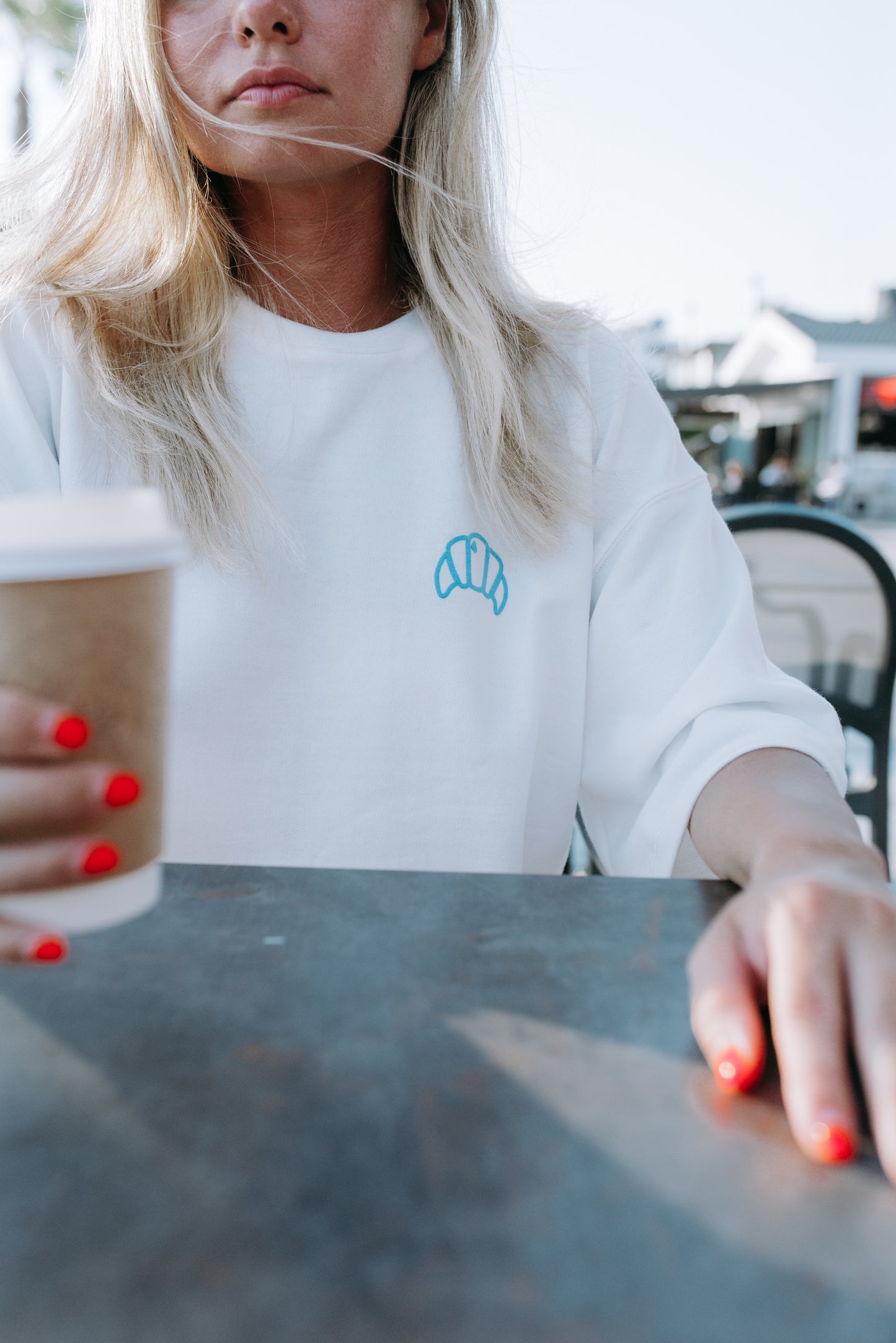 Not in Paris // Croissant Club Unisex Tee