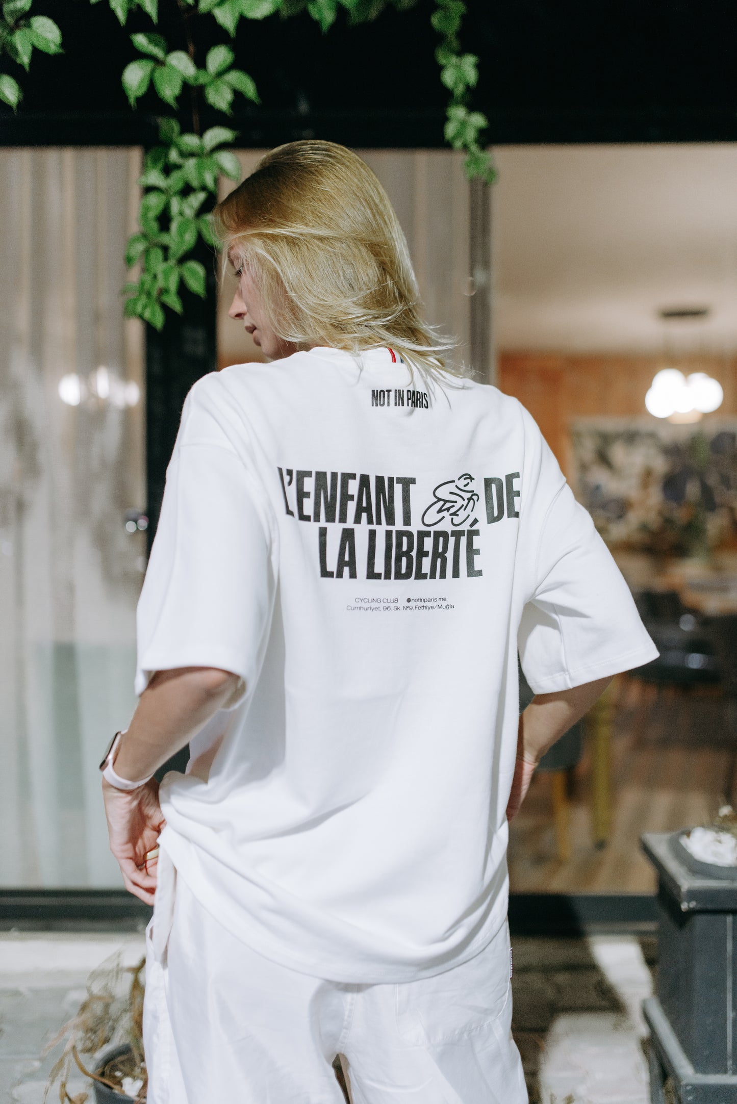 Not in Paris // Cycling Club Unisex Tee