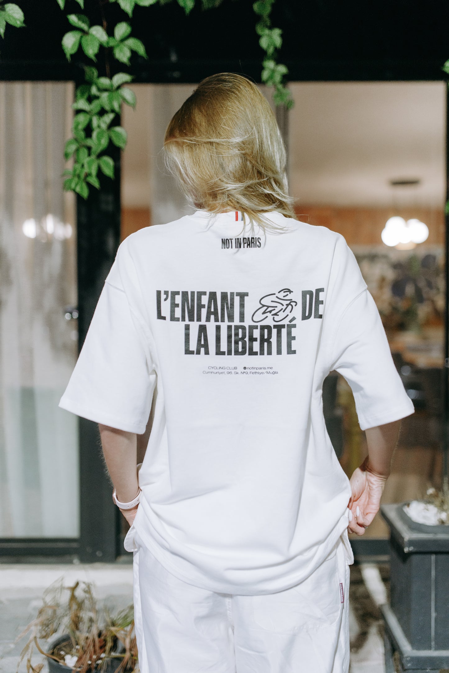 Not in Paris // Cycling Club Unisex Tee