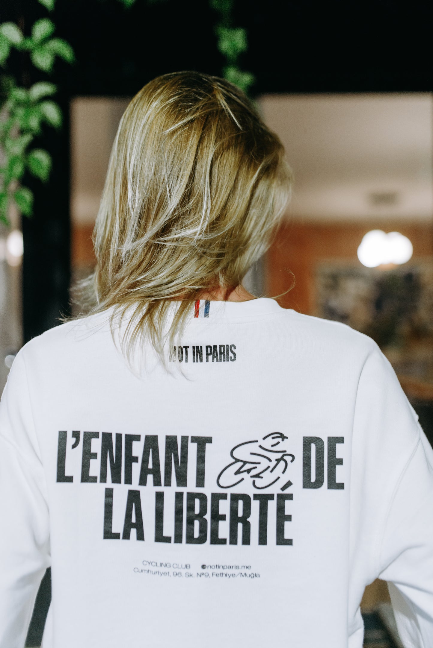 Not in Paris // Cycling Club Unisex Tee