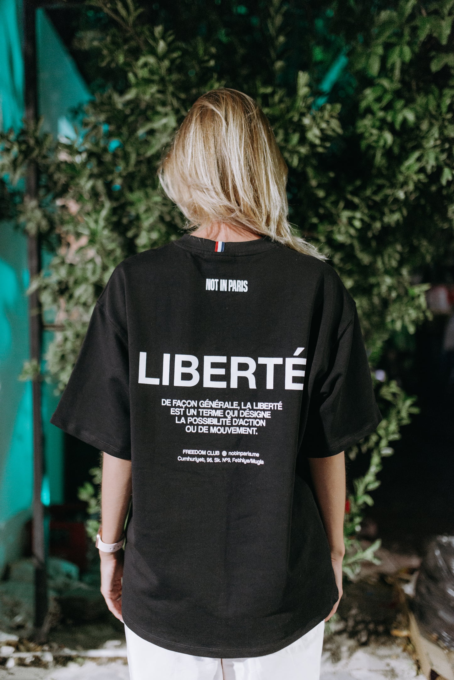Not in Paris // LIBERTÉ Unisex Tee