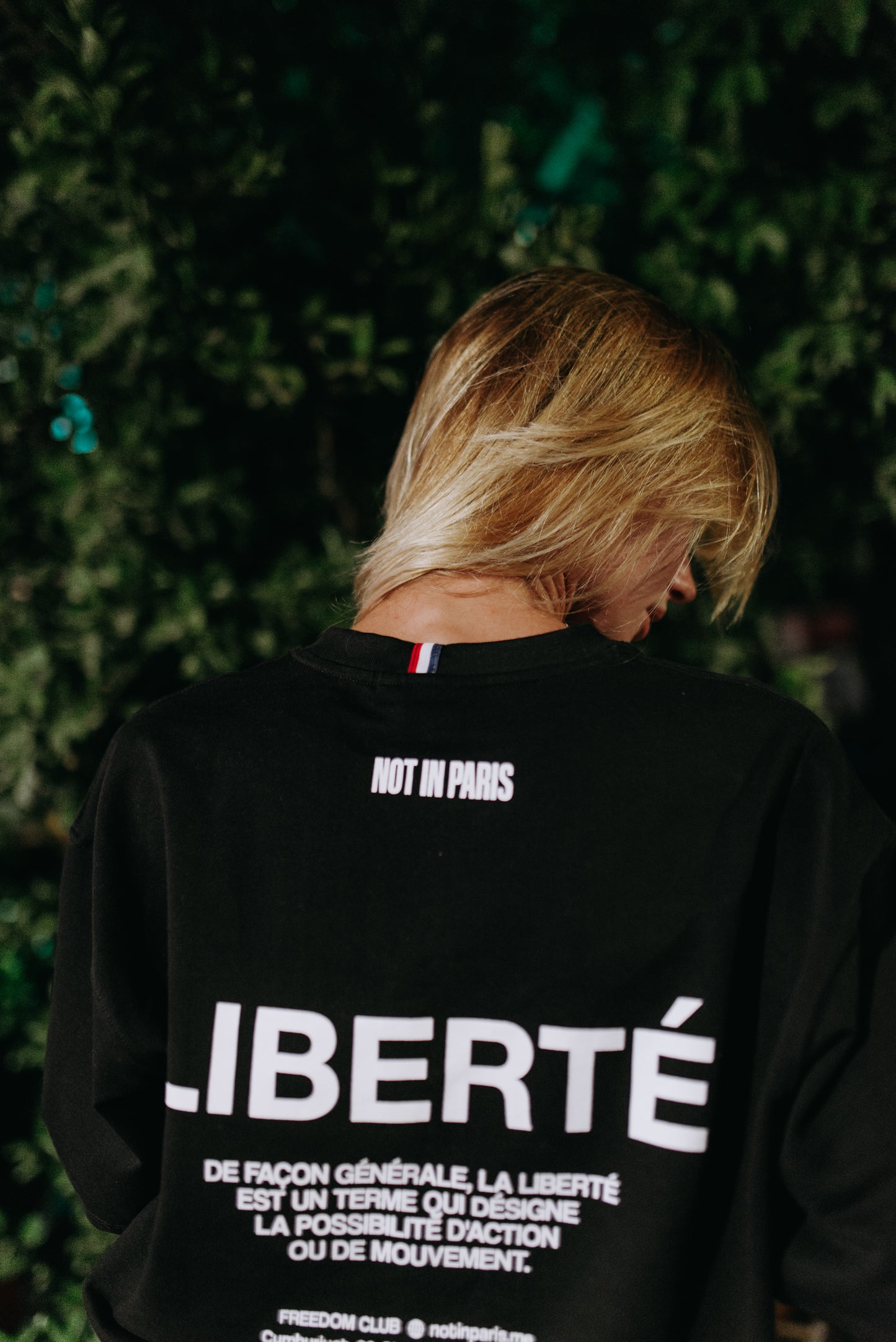 Not in Paris // LIBERTÉ Unisex Tee