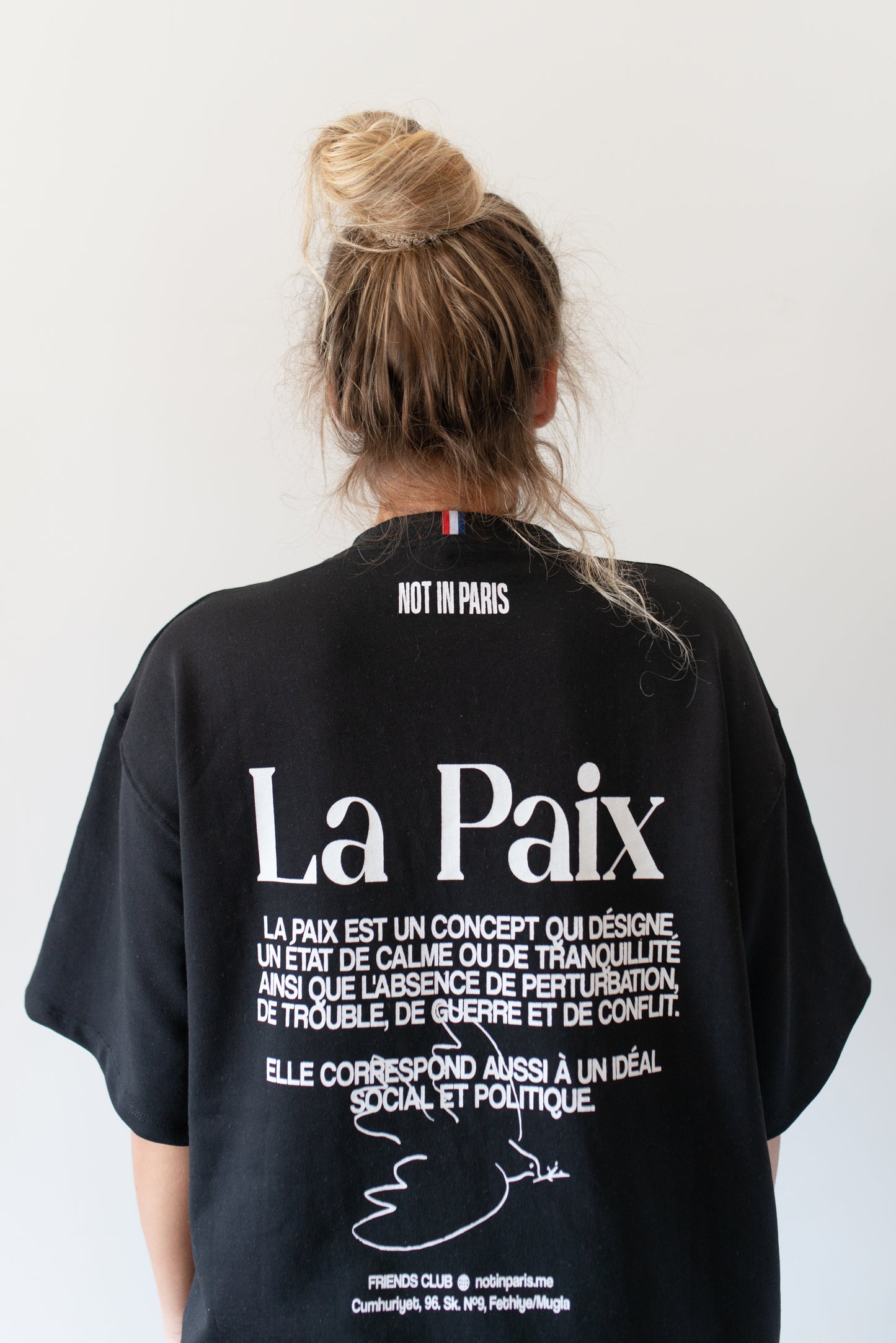 Not in Paris // La Paix Unisex Tee