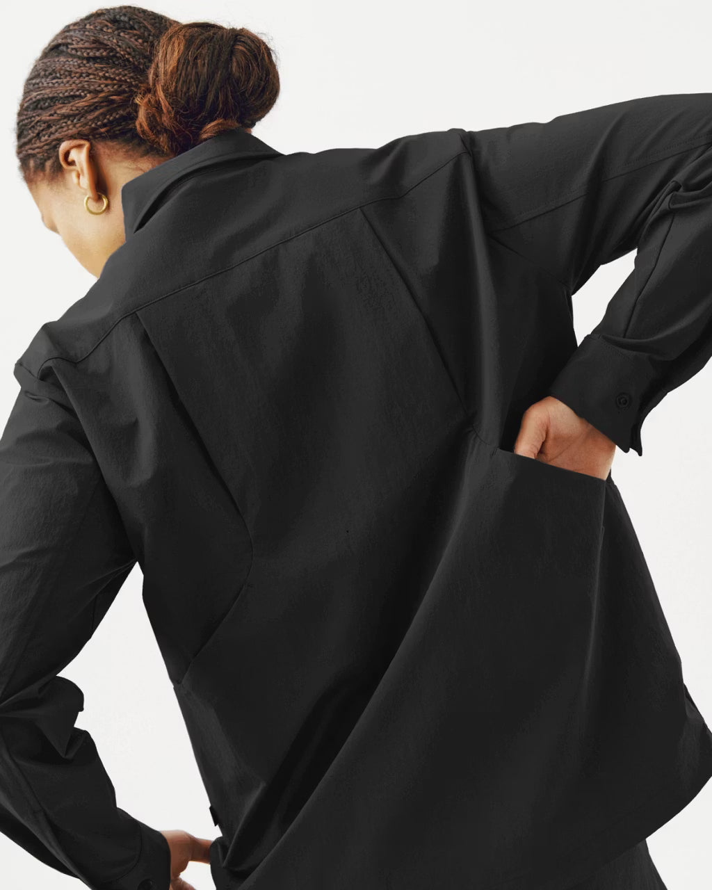 Pas Normal Studios //Off-Race Tech Overshirt Black