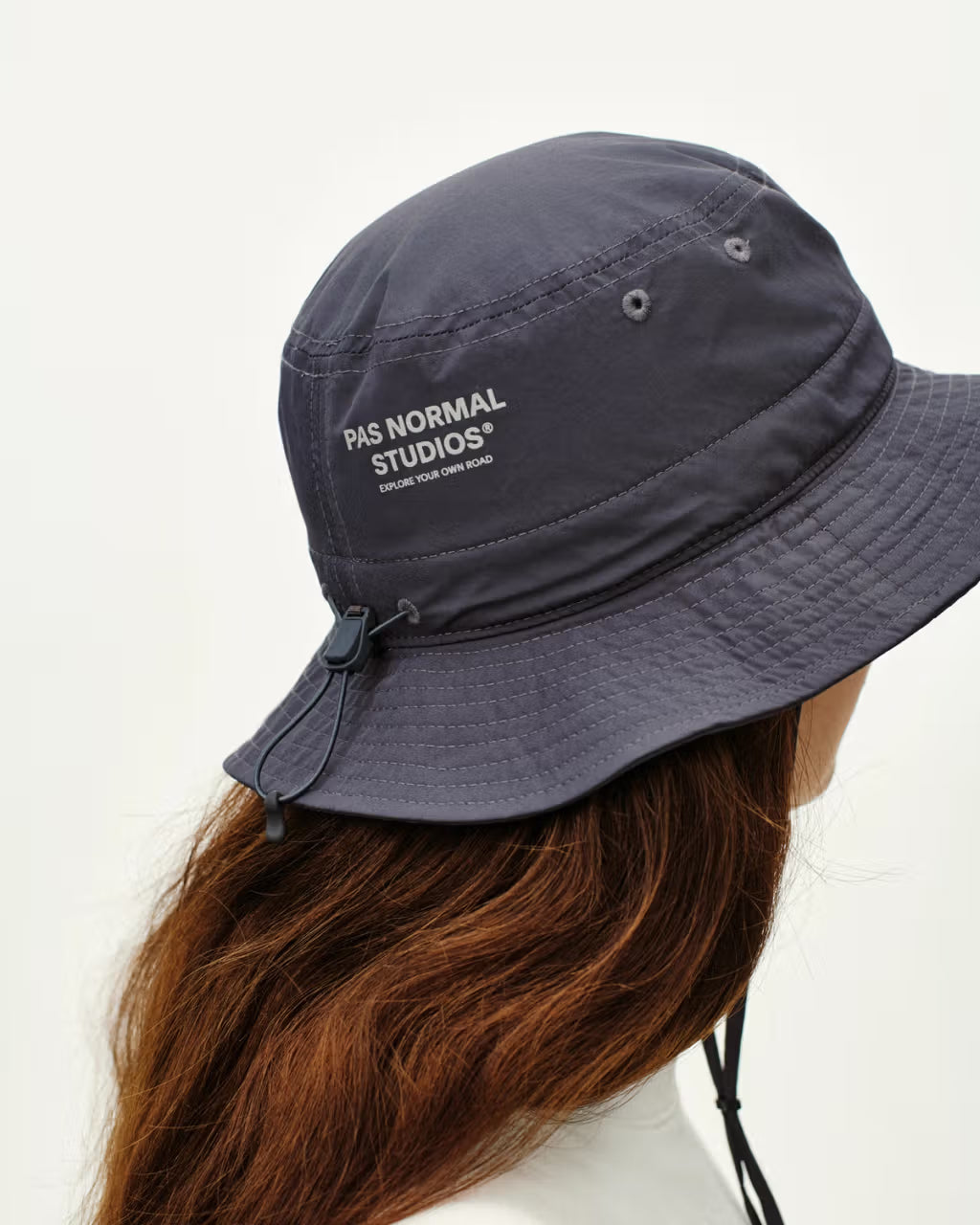 Pas Normal Studios //Off-Race Tech Bucket Hat Steel