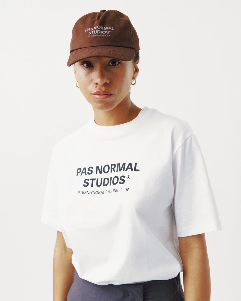 Pas Normal Studios //Off-Race Cotton Cap Light Brown