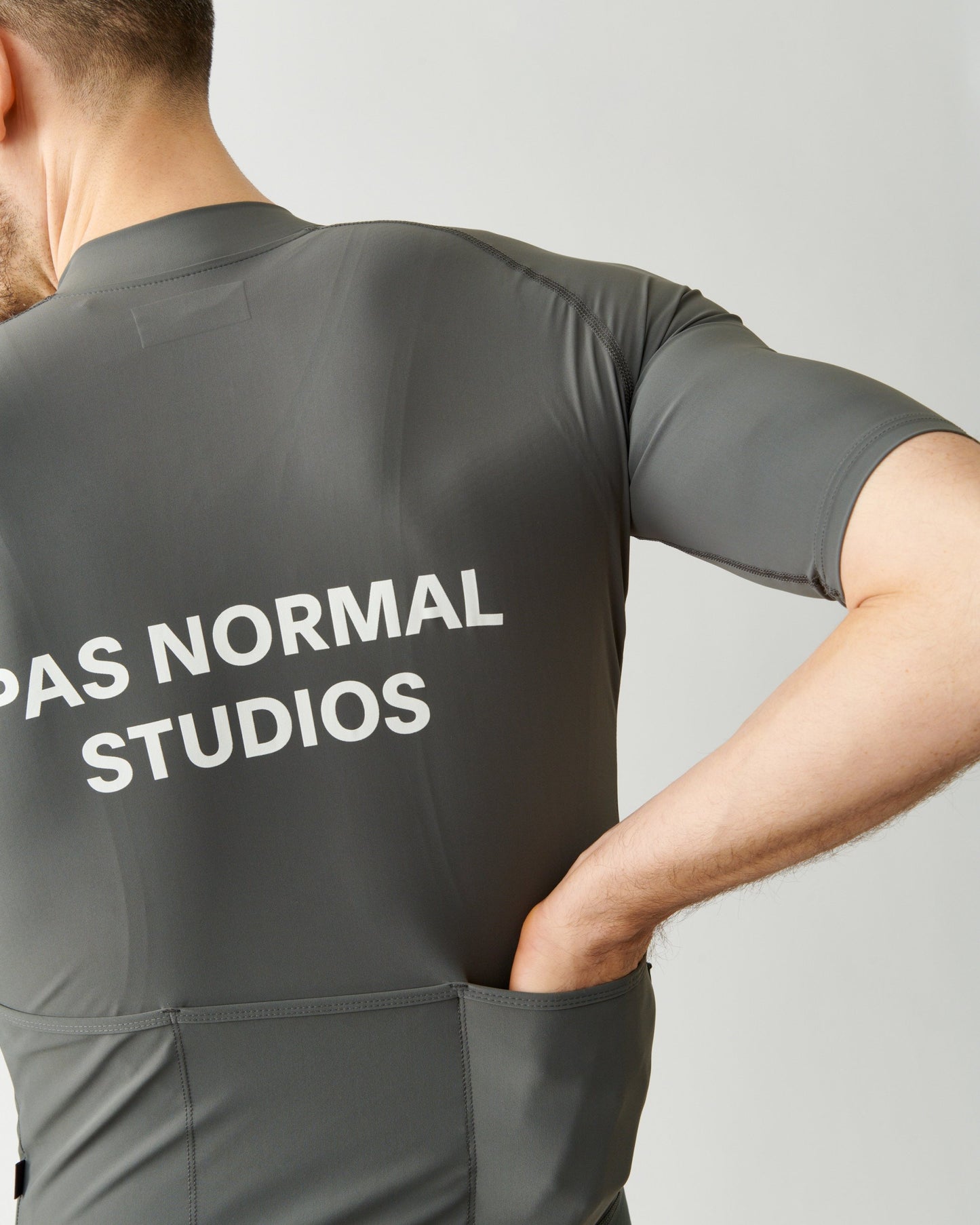 Pas Normal Studios Men's Essential Jersey — Dark Grey