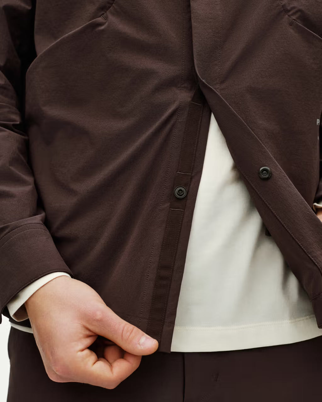 Pas Normal Studios //Off-Race Tech Overshirt Dark Purple