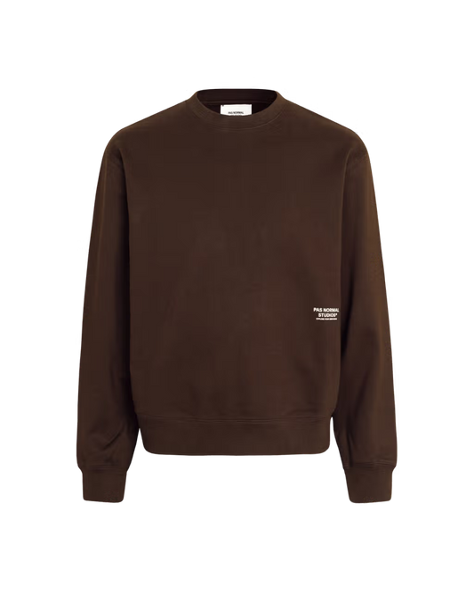 Pas Normal Studios //Off-Race Sweatshirt Light Brown