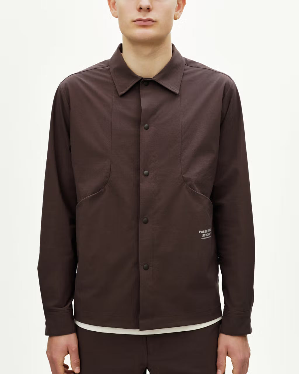 Pas Normal Studios //Off-Race Tech Overshirt Dark Purple