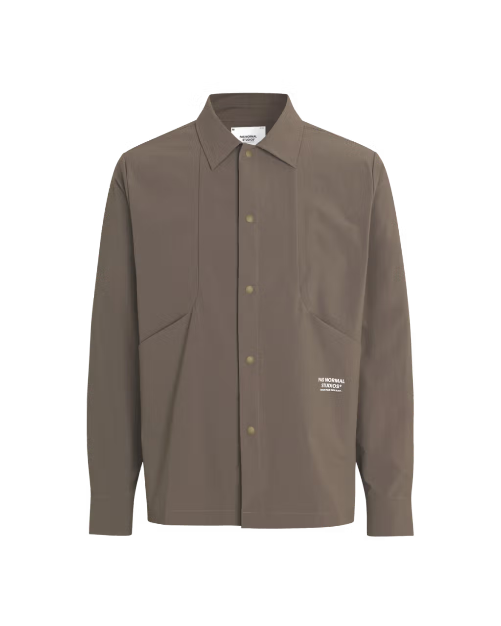 Pas Normal Studios //Off-Race Tech Overshirt Ash Brown
