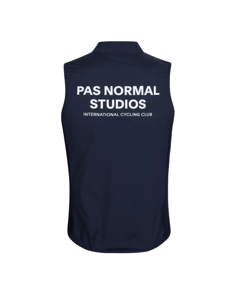 Pas Normal Studios // Men's Mechanism Stow Away Gilet - Navy (PreOrder)