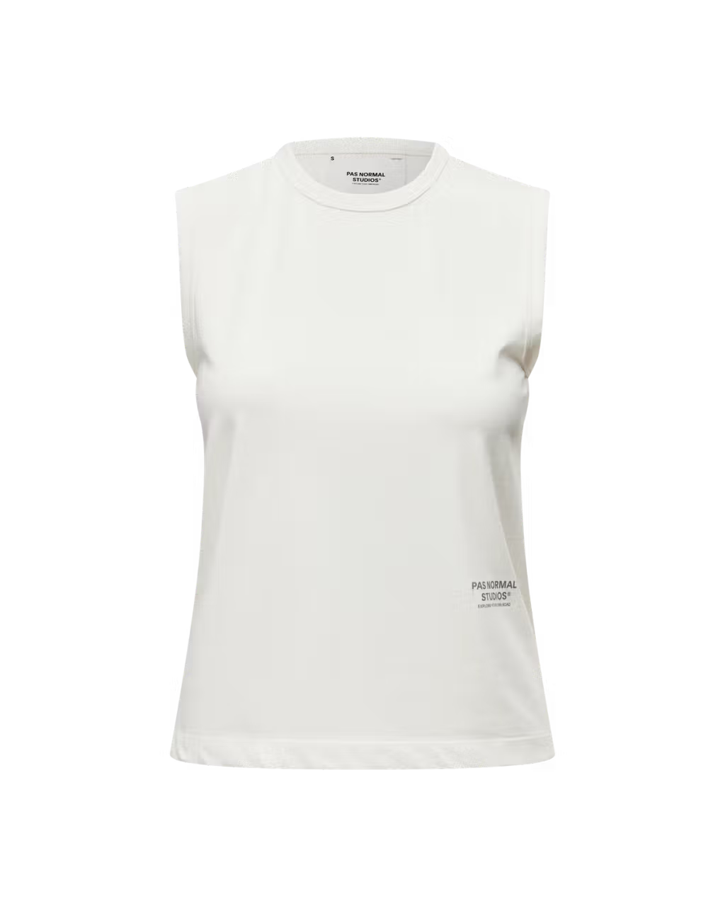 Pas Normal Studios //Women's Off-Race Cotton Tech Top Off White