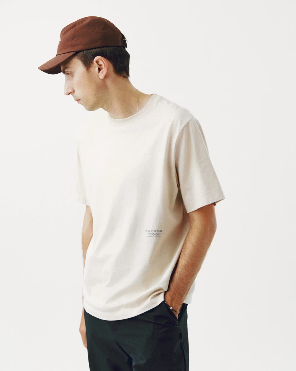 Pas Normal Studios //Off-Race T-Shirt Bone