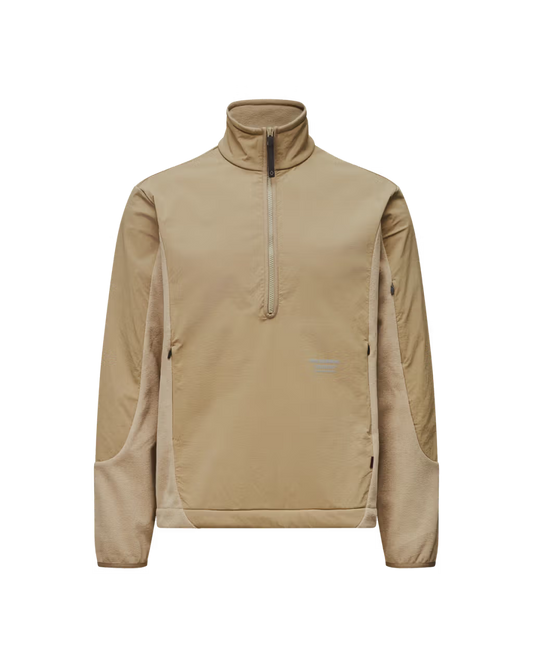 Pas Normal Studios //Off-Race Light Fleece Half-Zip Beige
