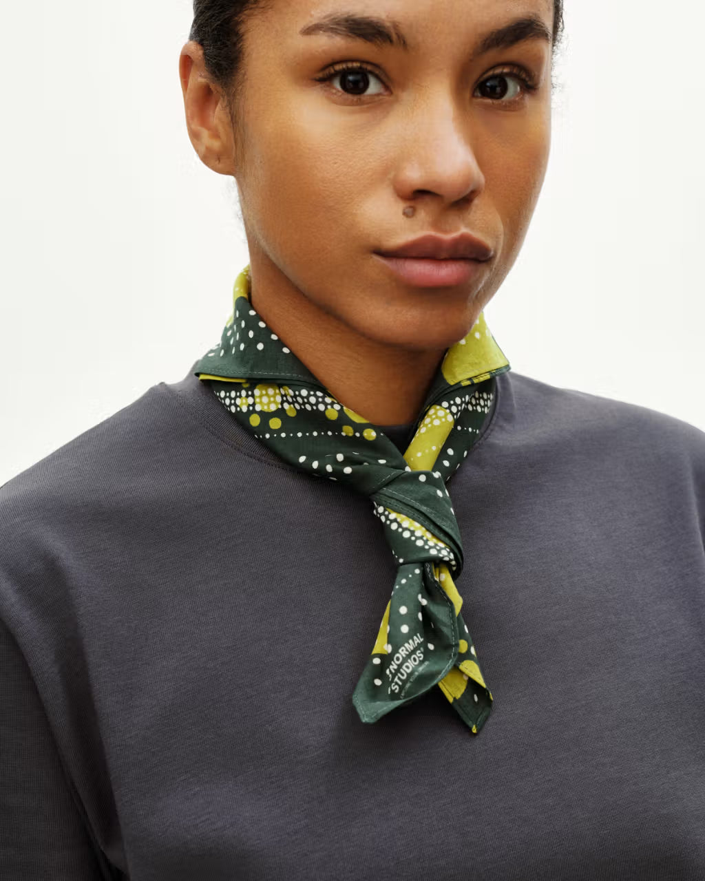 Pas Normal Studios //Off-Race Bandana Moss Green