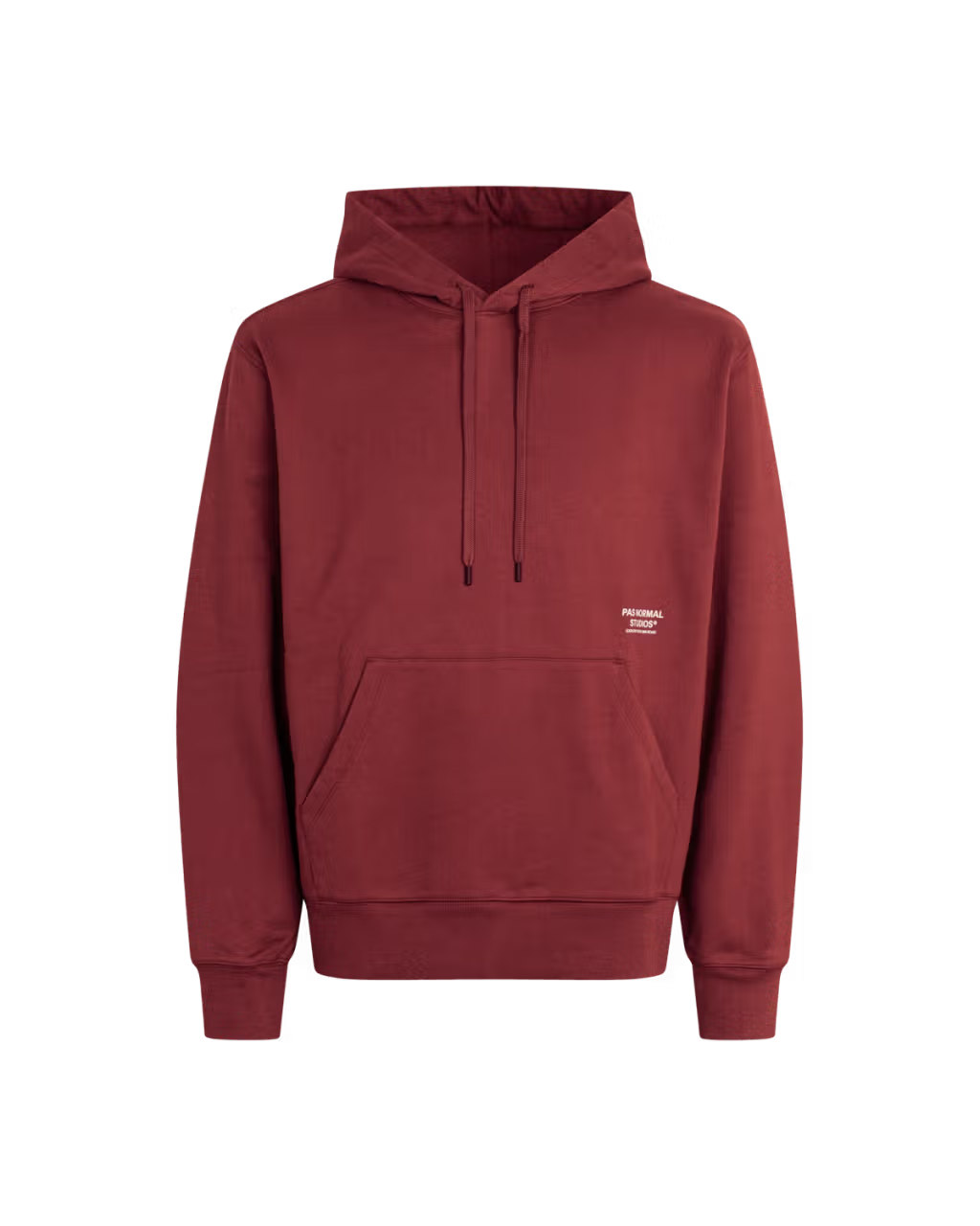 Pas Normal Studios //Off-Race Graphic Hoodie Maroon