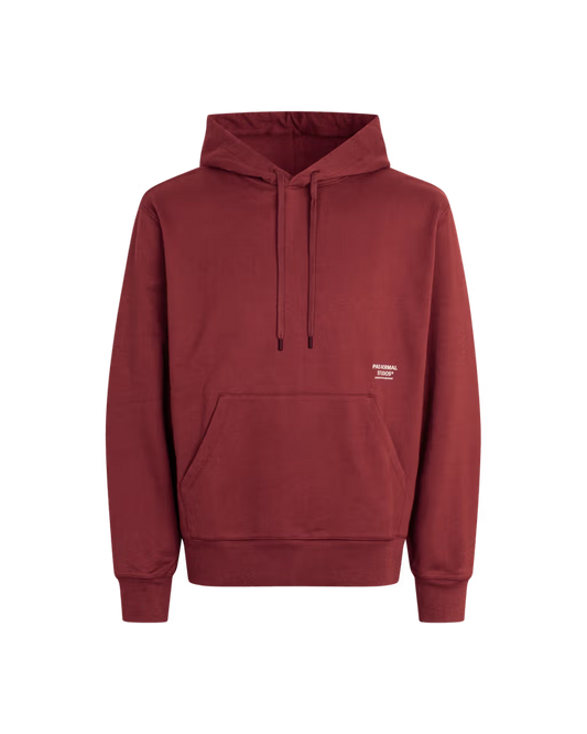 Pas Normal Studios //Off-Race Graphic Hoodie Maroon