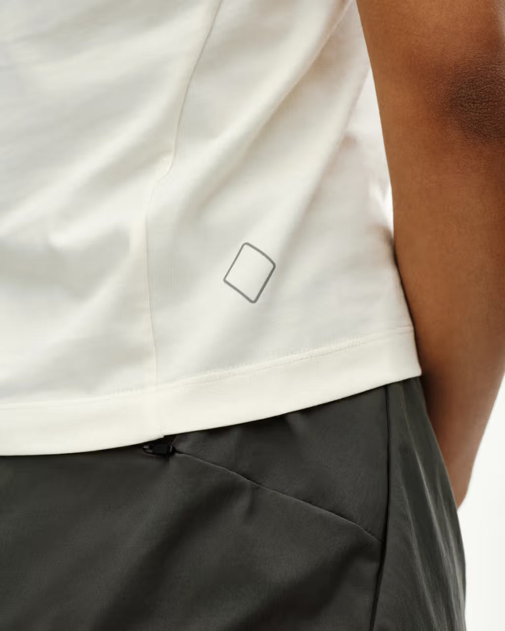 Pas Normal Studios //Women's Off-Race Cotton Tech Top Off White