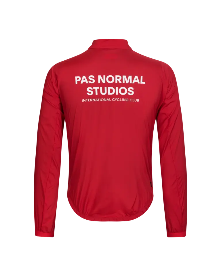 Pas Normal Studios // Men's Mechanism Stow Away Jacket — Deep Red (PreOrder)