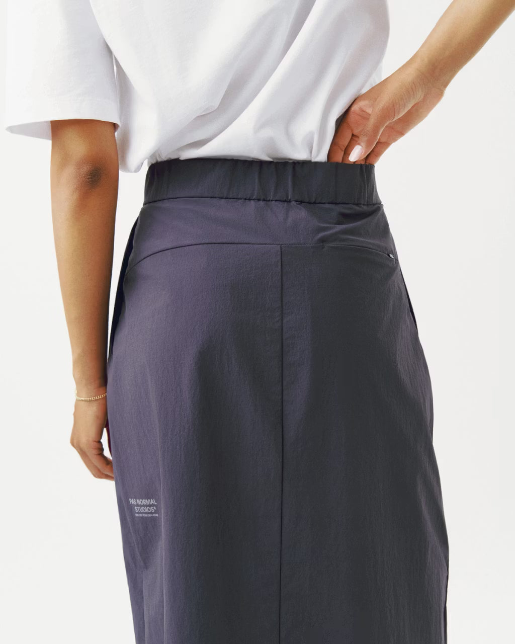 Pas Normal Studios //Women's Off-Race Tech Skirt Steel