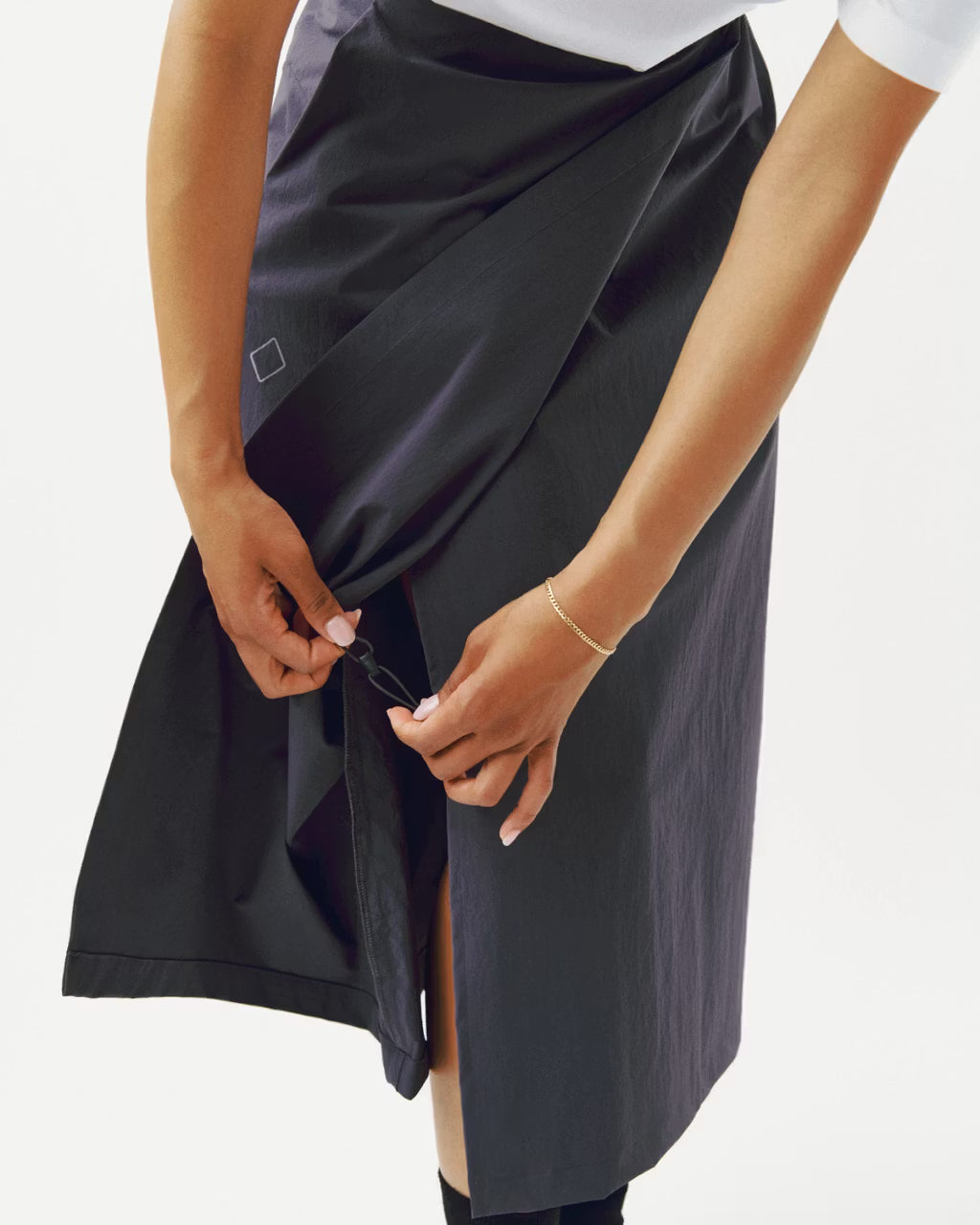 Pas Normal Studios //Women's Off-Race Tech Skirt Steel