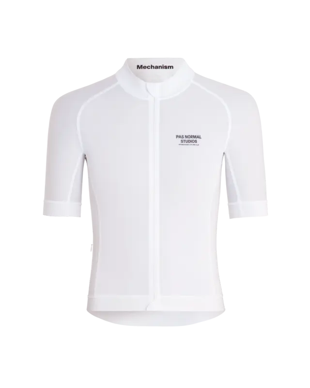 Pas Normal Studios //Men's Mechanism Jersey - White (PreOrder)