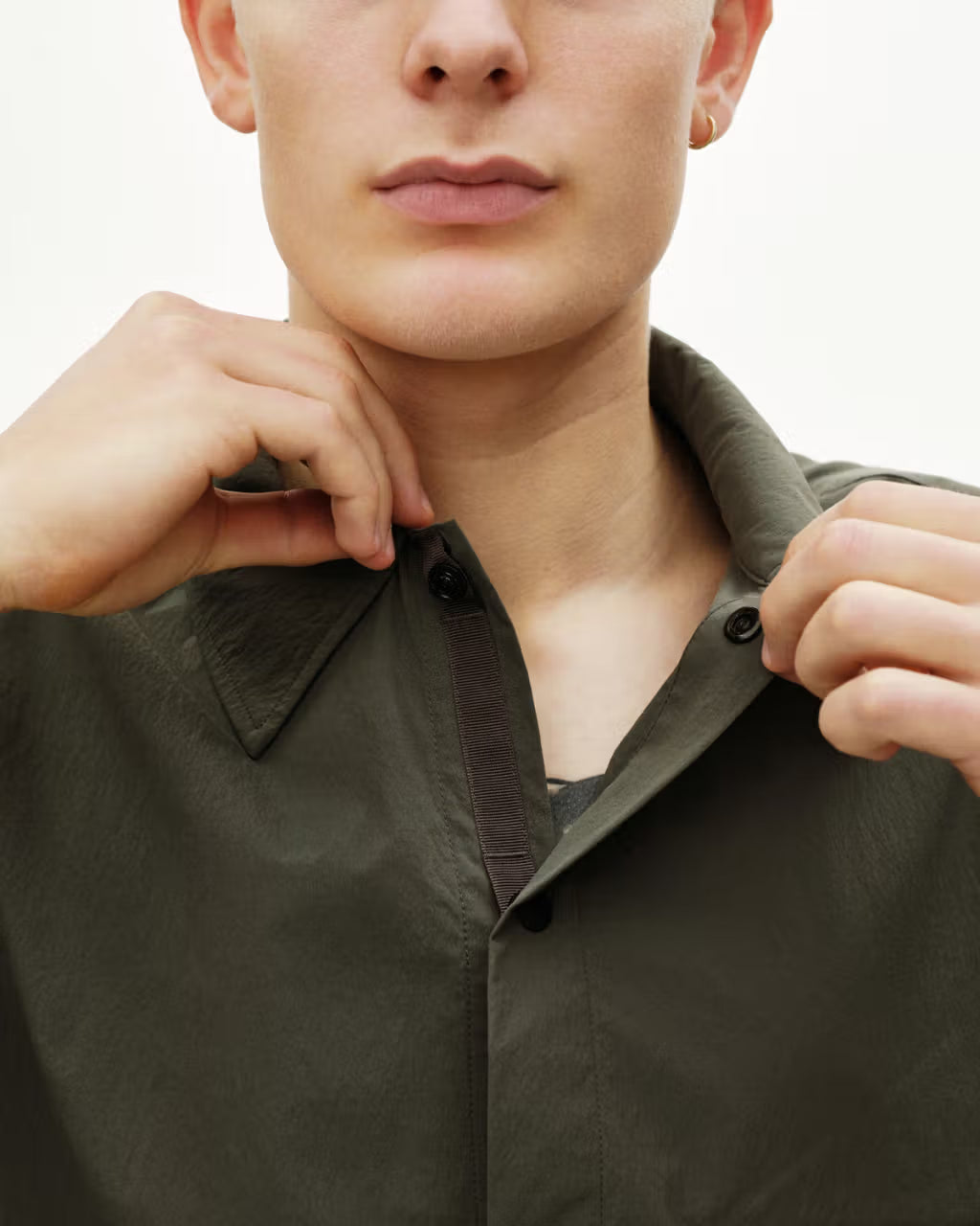 Pas Normal Studios //Off-Race Light Tech Shirt Dark Grey