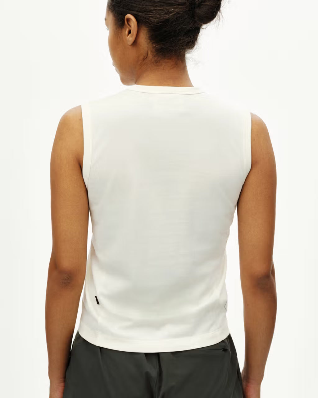Pas Normal Studios //Women's Off-Race Cotton Tech Top Off White
