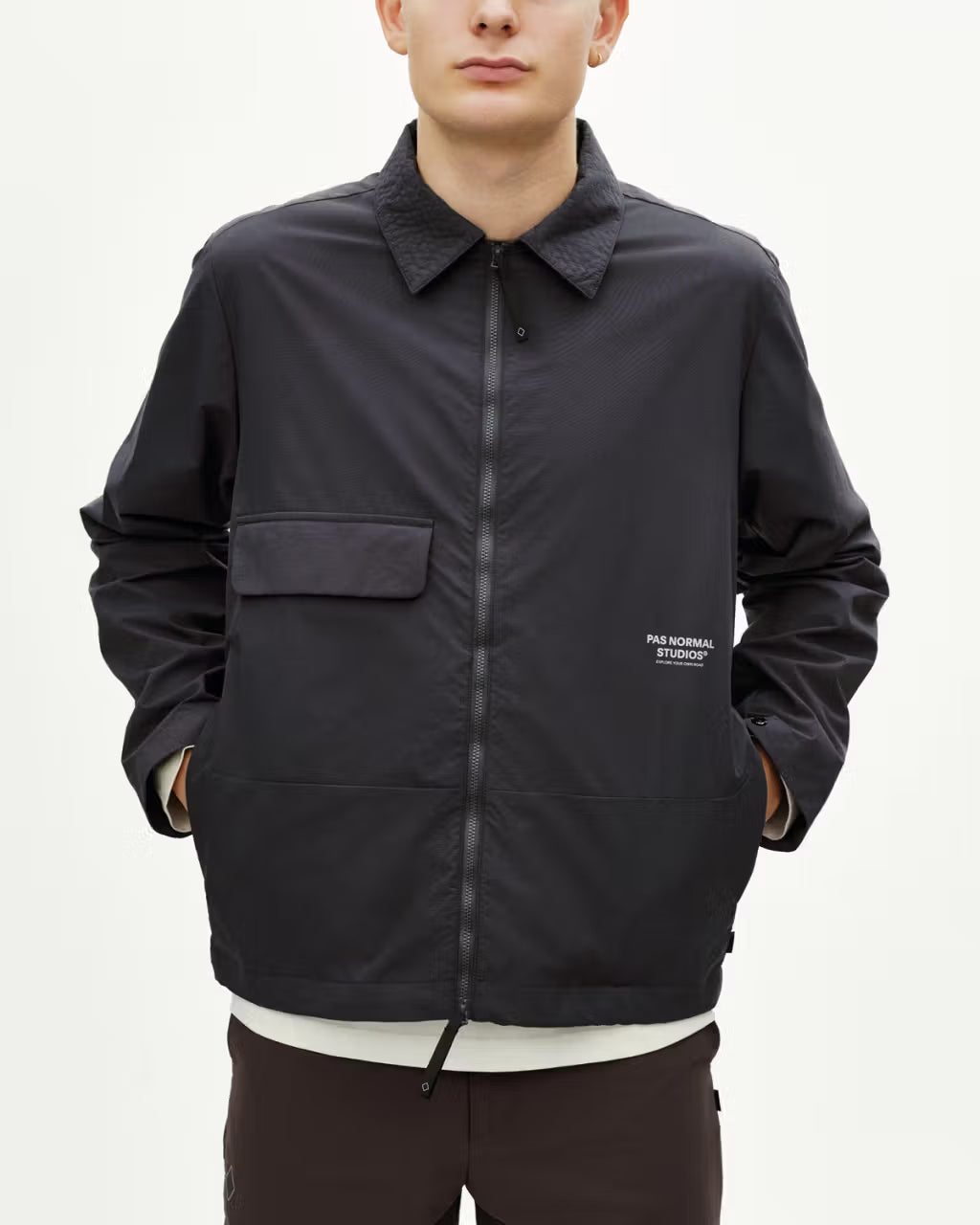 Pas Normal Studios //Off-Race Utility Jacket Steel