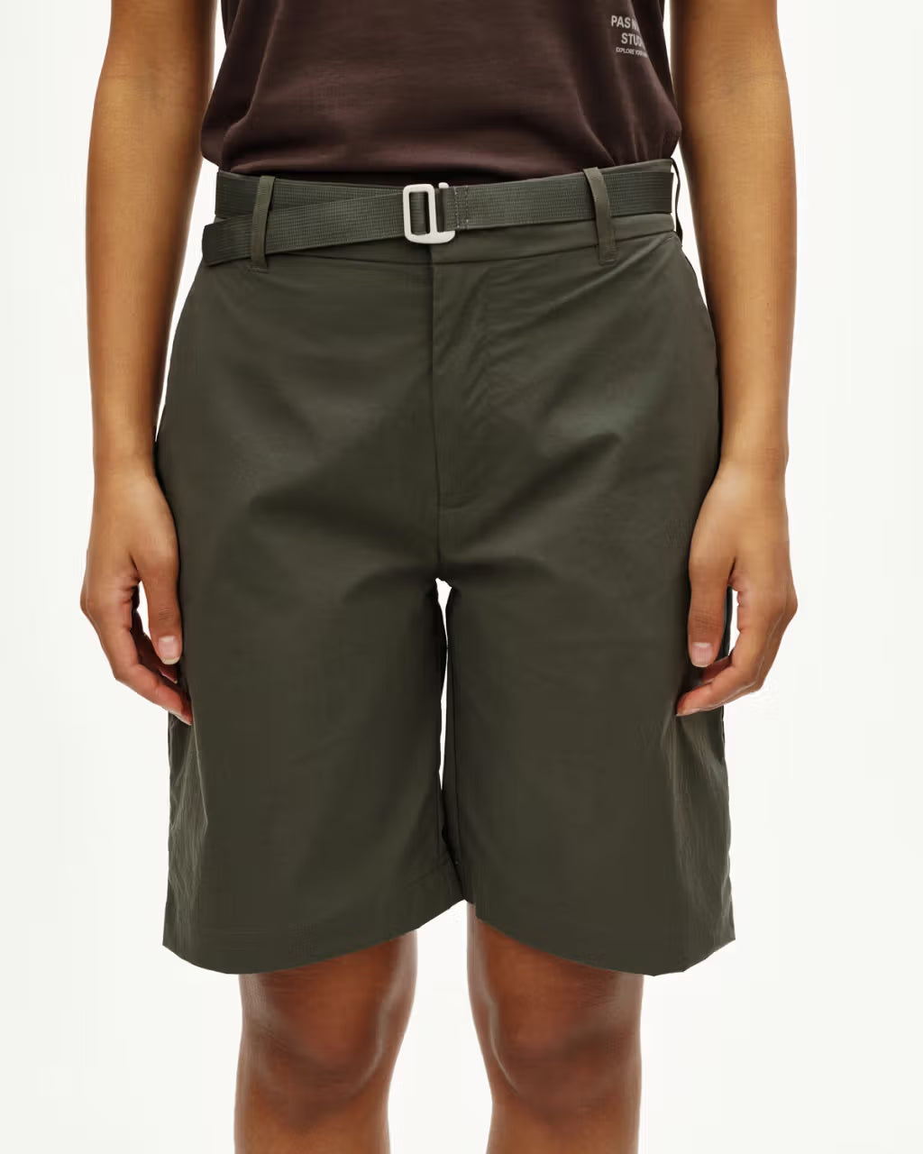 Pas Normal Studios //Women's Off-Race Light Tech Shorts Dark Grey