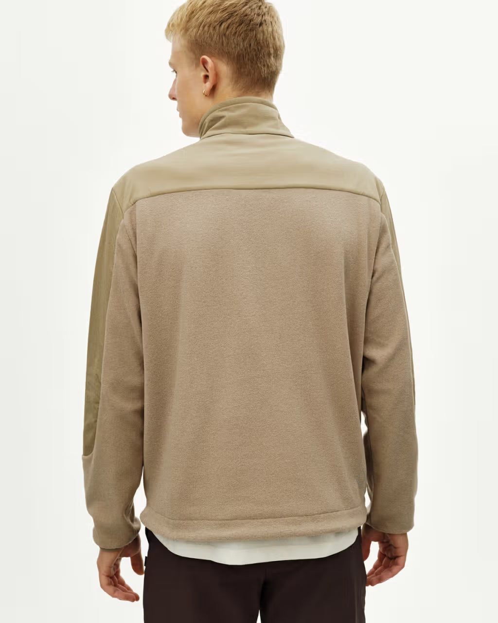 Pas Normal Studios //Off-Race Light Fleece Half-Zip Beige
