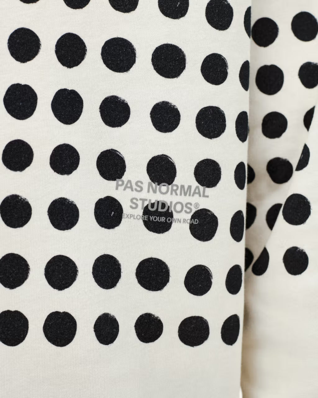 Pas Normal Studios //Off-Race Graphic Long Sleeve Off White
