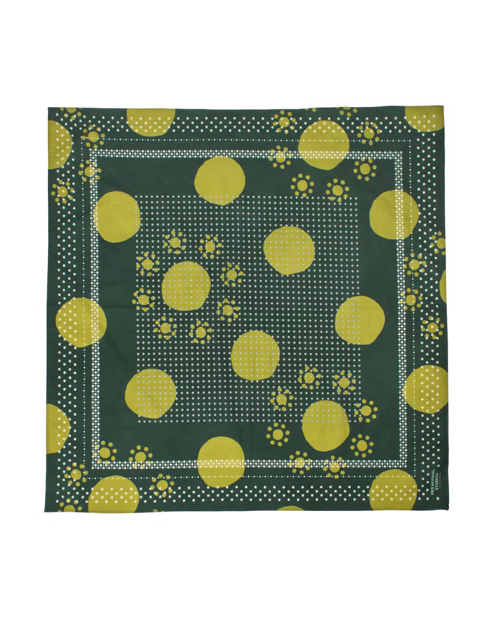 Pas Normal Studios //Off-Race Bandana Moss Green