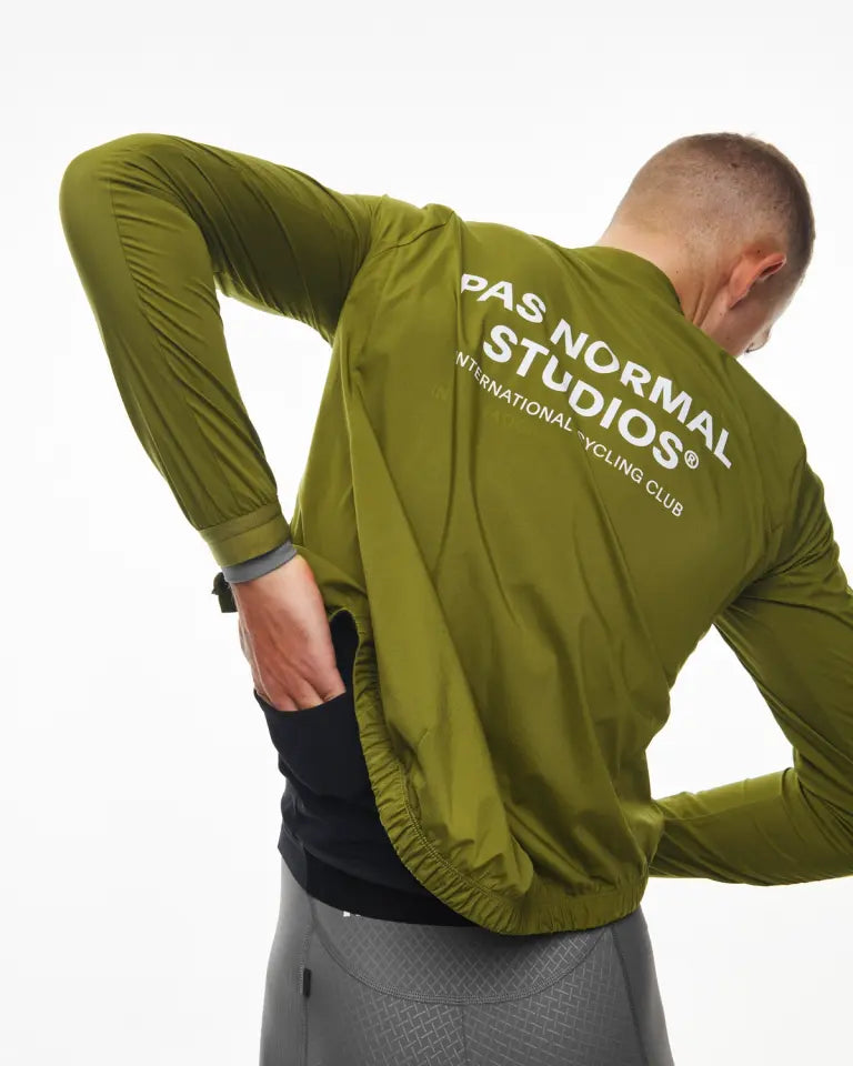 Pas Normal Studios // Men's Mechanism Stow Away Jacket — Deep Green (PreOrder)