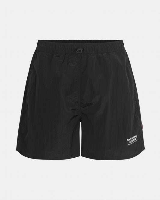 Pas Normal Studios Men's Off-Race Ripstop Shorts — Black