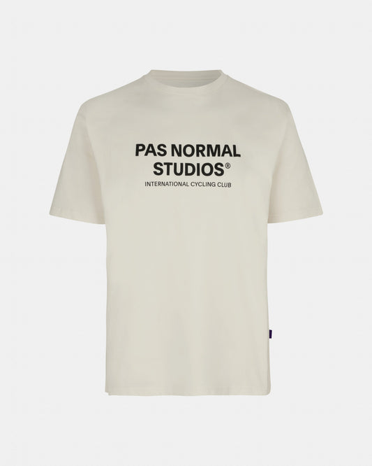 Pas Normal Studios Off-Race Logo T-Shirt - Off White