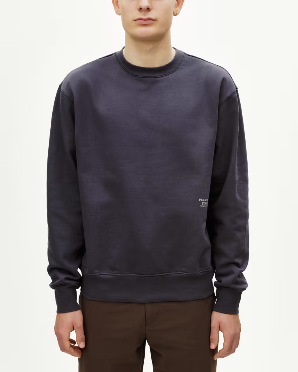 Pas Normal Studios //Off-Race Sweatshirt Iron Grey