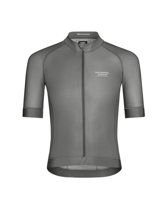 Pas Normal Studios //Men's Mechanism Jersey - Medium Grey (PreOrder)