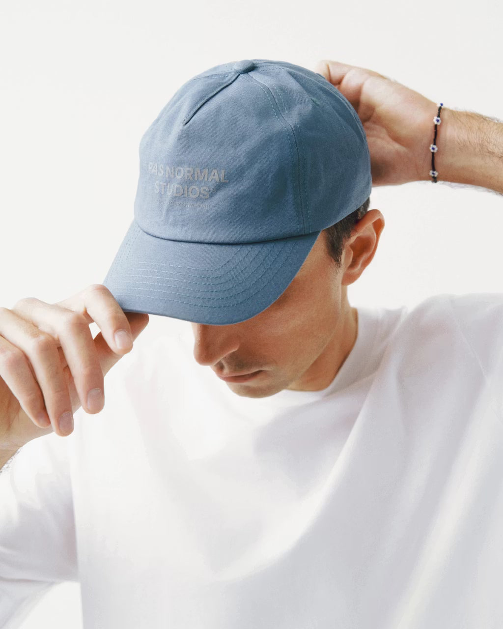 Pas Normal Studios //Off-Race Cotton Cap Light Blue