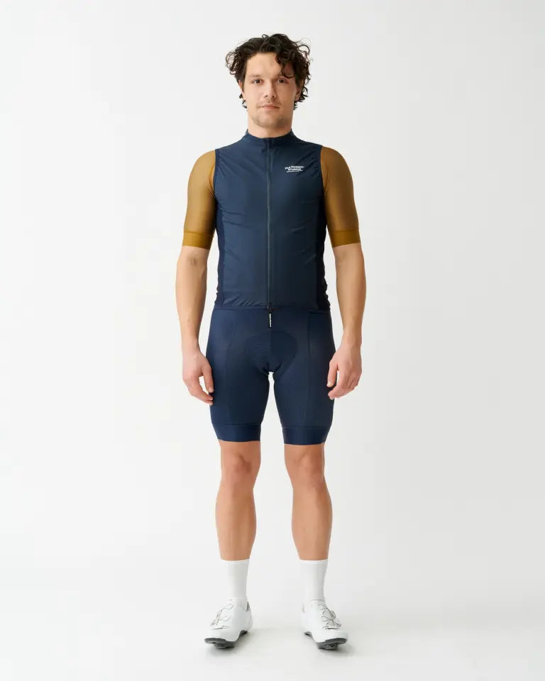 Pas Normal Studios // Men's Mechanism Stow Away Gilet - Navy (PreOrder)