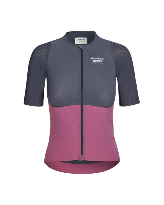 Pas Normal Studios //  Women's Mechanism Pro Jersey — Dark Navy / Mauve