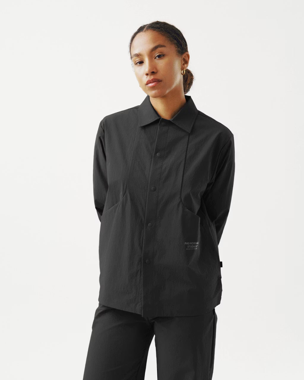 Pas Normal Studios //Off-Race Tech Overshirt Black