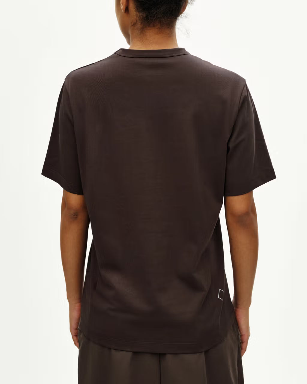 Pas Normal Studios //Off-Race Cotton Tech T-Shirt Dark Purple