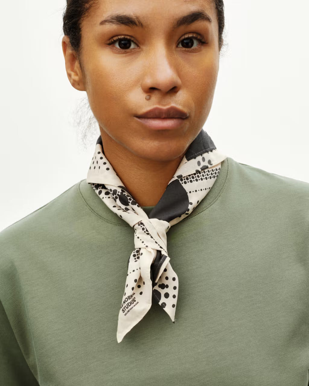 Pas Normal Studios //Off-Race Bandana Off White