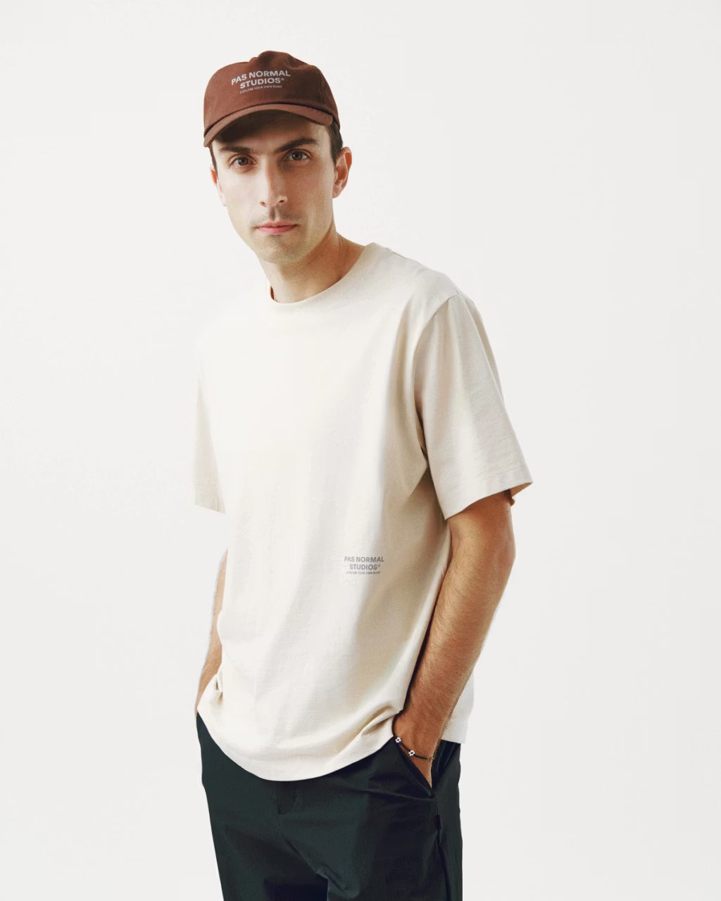 Pas Normal Studios //Off-Race T-Shirt Bone