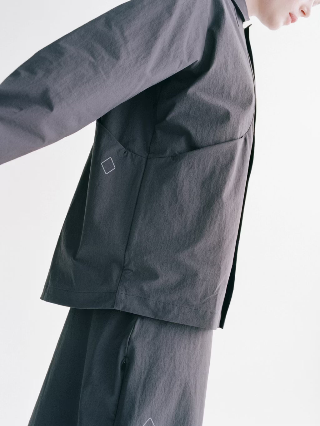Pas Normal Studios //Off-Race Tech Overshirt Steel